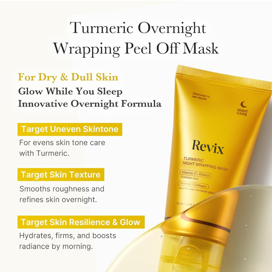 Revix | Maschera Peel-off per una Pelle più Luminoso e Morbida