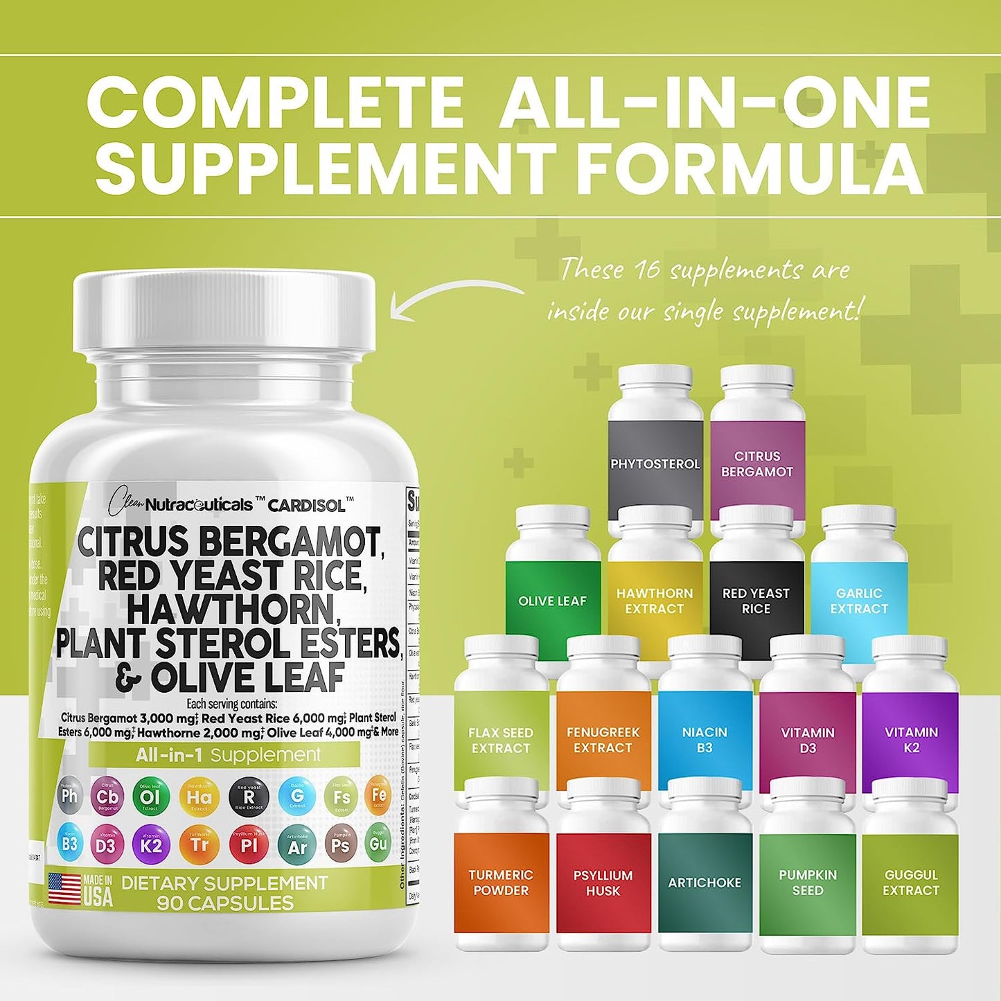 CardiSol | Natural Supplement for Cardiovascular Care and Cholesterol Control