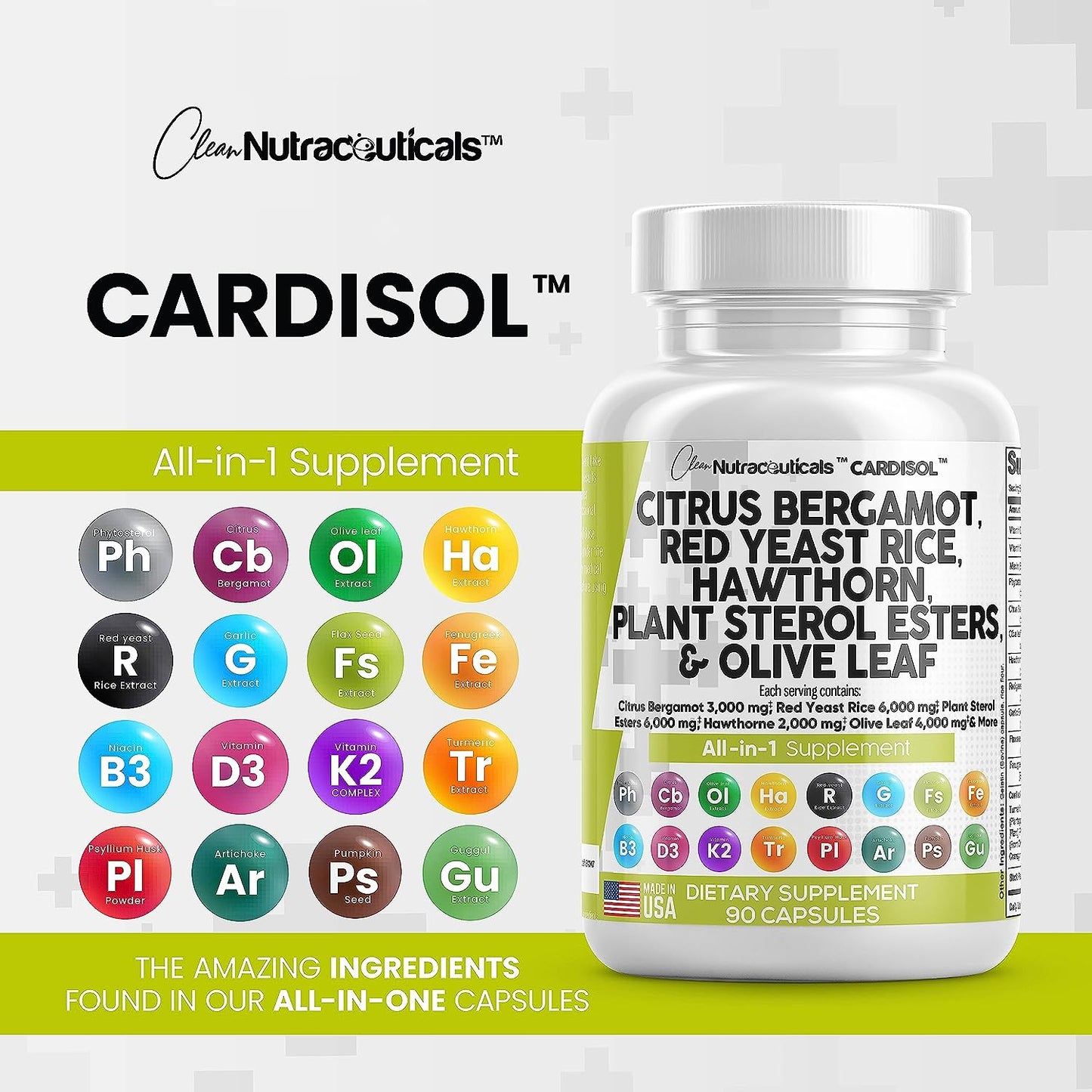 CardiSol | Natural Supplement for Cardiovascular Care and Cholesterol Control