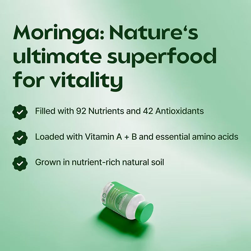 MoriGreen | Moringa Capsules for Total Body Balance