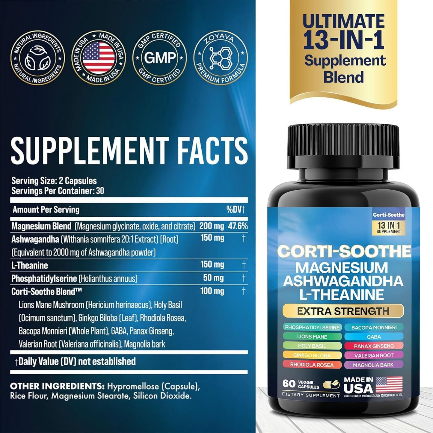 CortiZen | Capsules for Naturally Regulating Cortisol