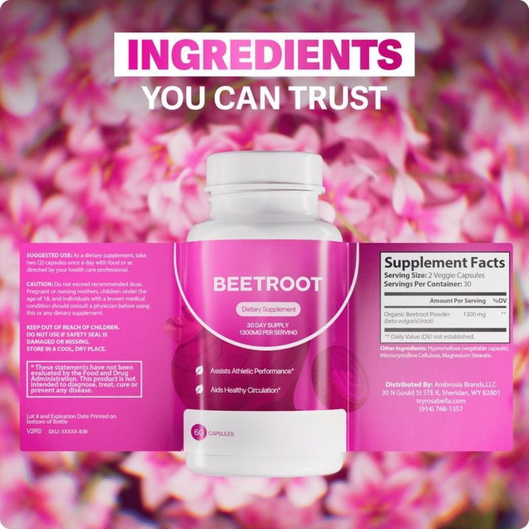 BeetVita | Beetroot Supplement in Capsules