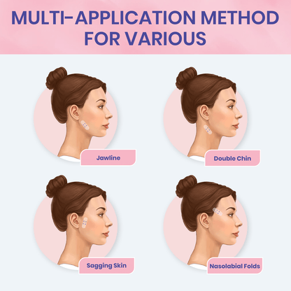 InvisiLift™ | Invisible Adhesive Tape for Face Lifting