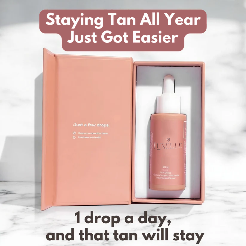 Luxelle™ | Long-lasting tanning drops for the body