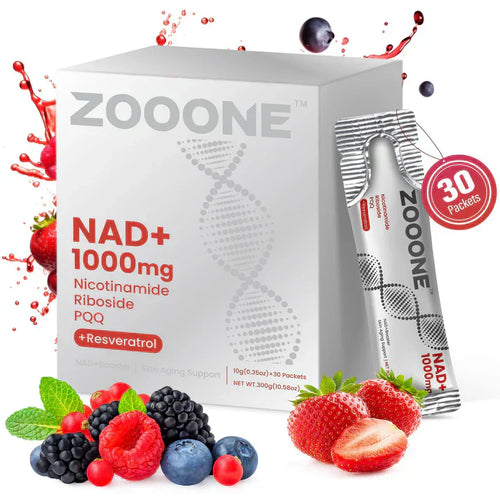 ZOOONE NR1000 | Berry-flavoured drink mix with NAD+ to combat ageing