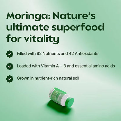 MoriGreen | Moringa Capsules for Total Body Balance