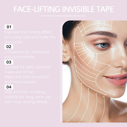 InvisiLift™ | Invisible Adhesive Tape for Face Lifting